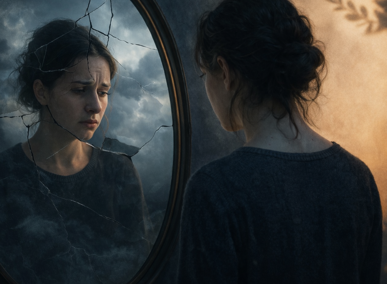 Cuando la depresión distorsiona la percepción de uno mismo